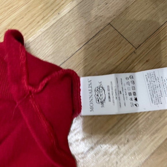 Monnalisa red sweater baby 9 months - Picture 4 of 4
